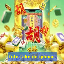 foto fake de iphone